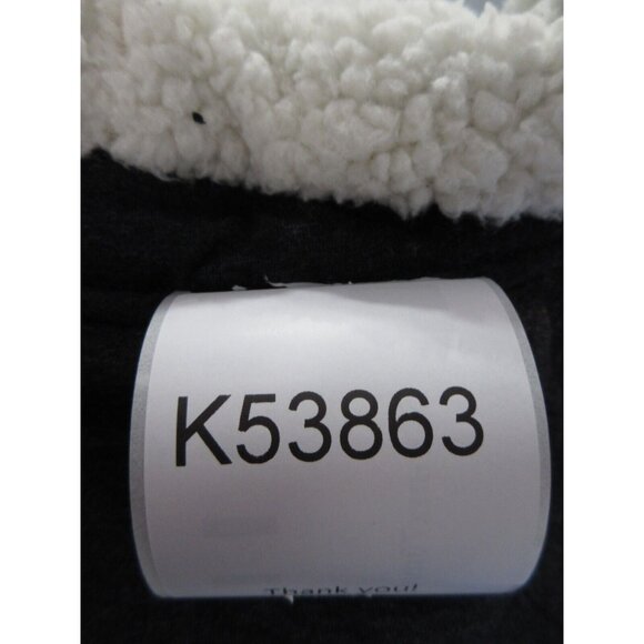 Billabong Jacket Small Wrap Open Cardigan Quilted Plush Fleece Sherpa - Picture 10 of 10